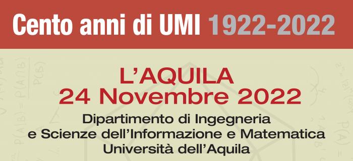 Cento anni di UMI 1922-2022