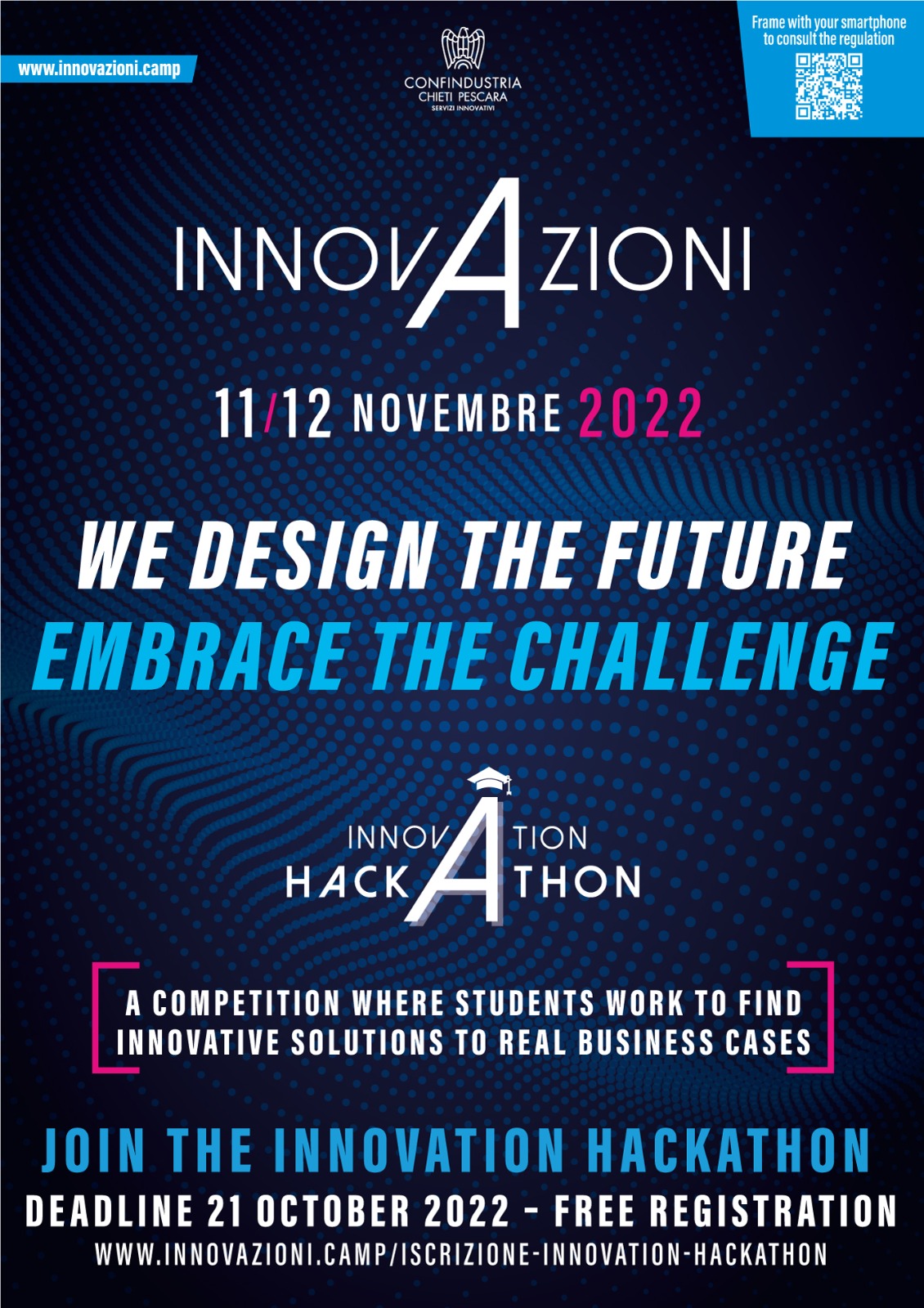 Locandina Hackathon 2022 EN