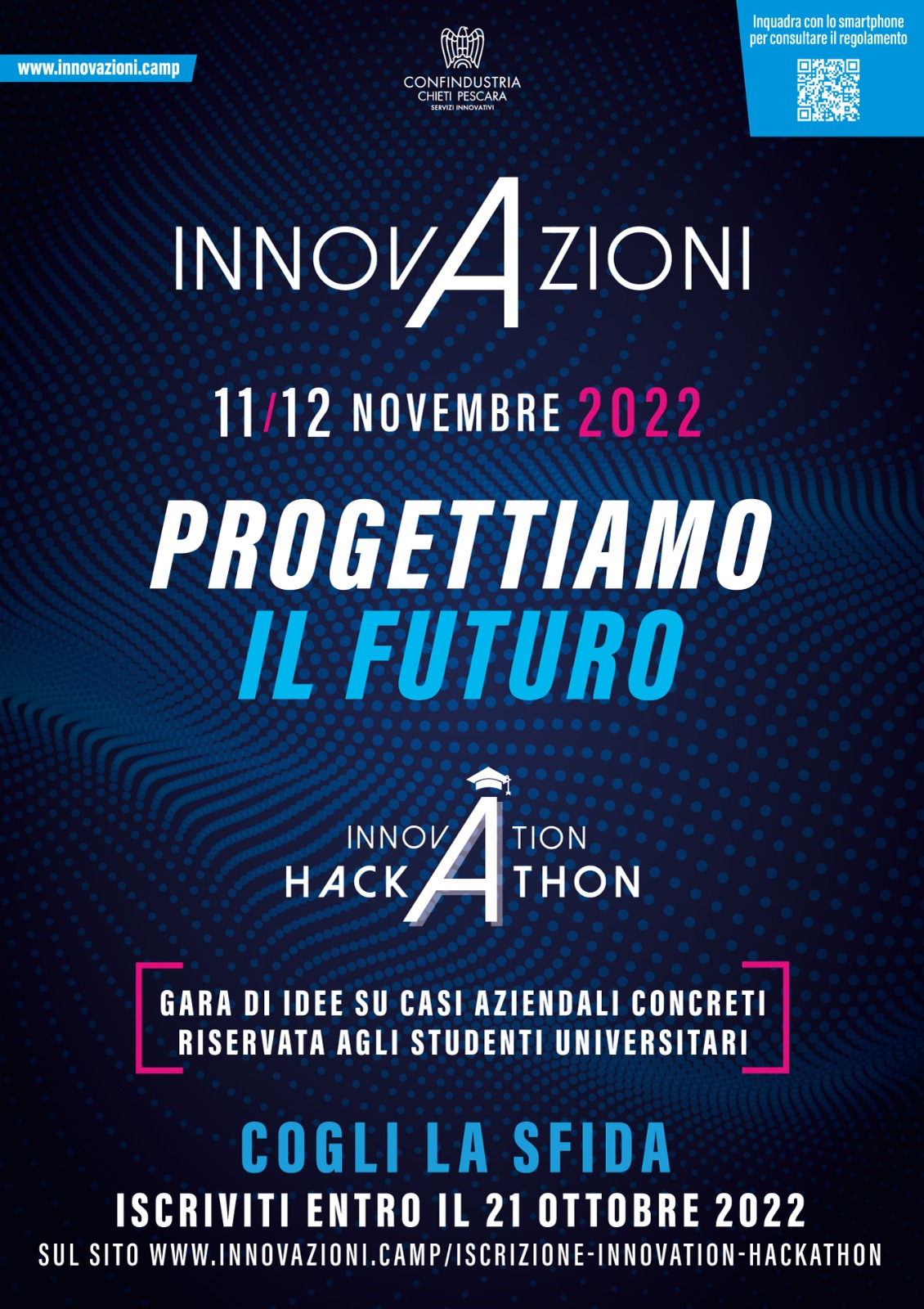 Locandina Hackathon 2022 ITA
